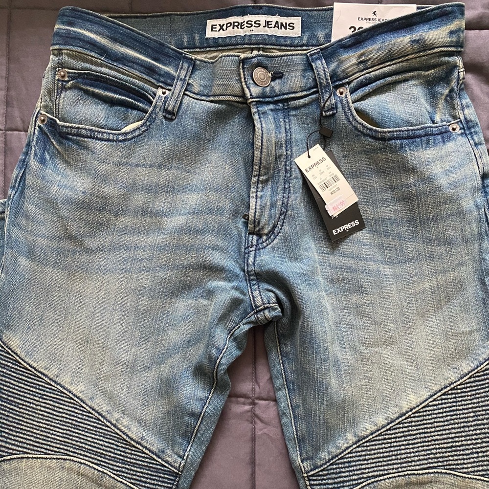 Express Rocco Slim Fit Skinny Jeans